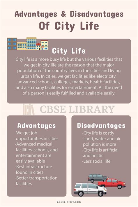 Advantages & Disadvantages of City Life Living Essay .